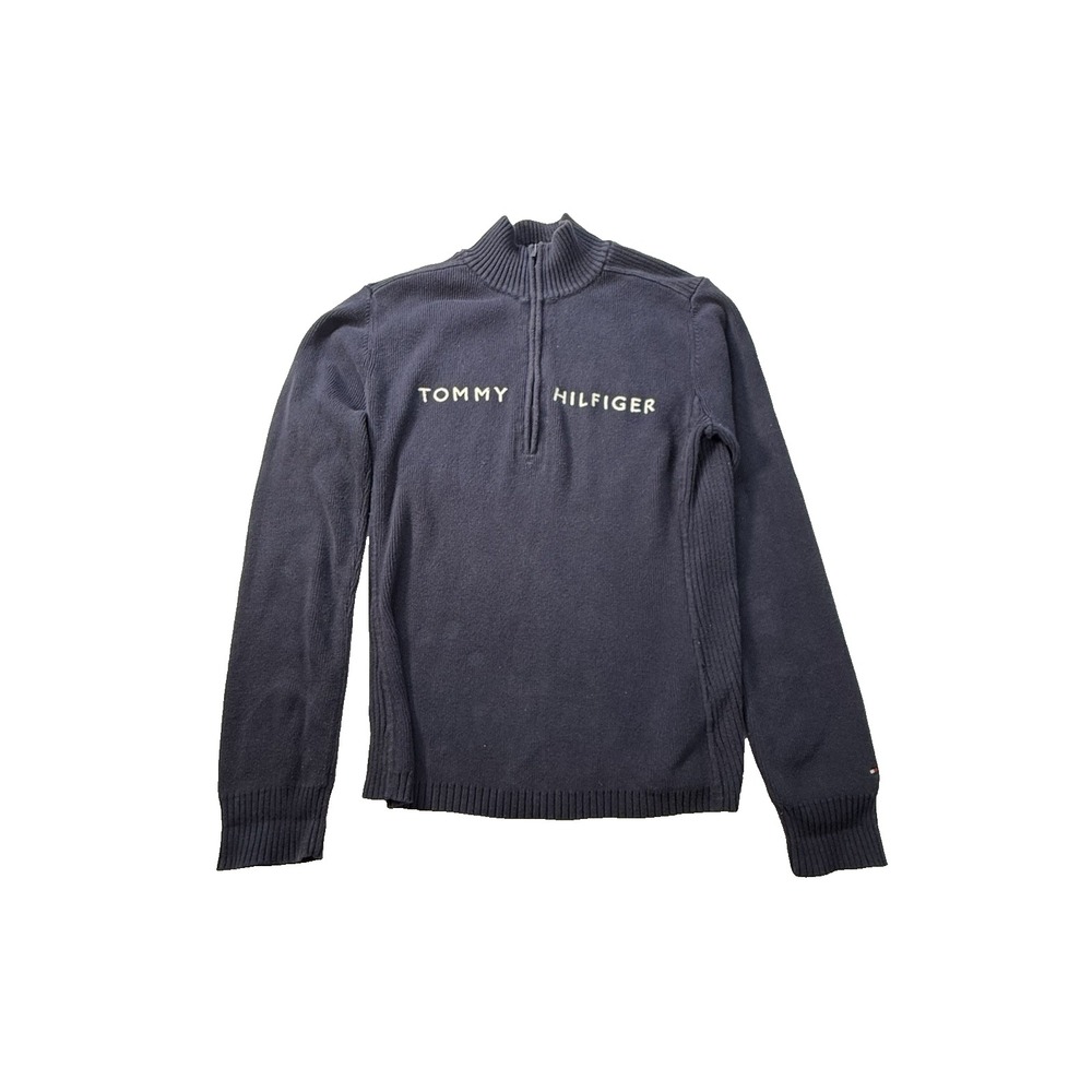 Tommy Hilfiger Blue long sleeve sweater Womens size M